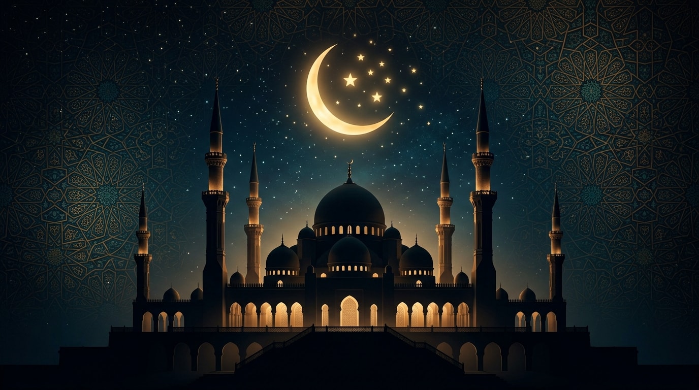 Islamic mosque background